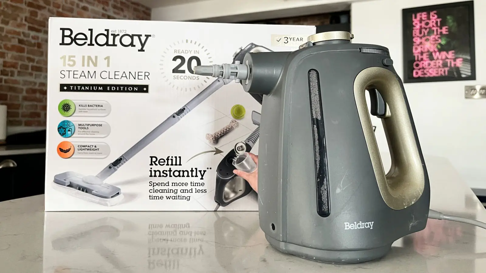 Beldray 15-in-1 Steam Cleaner